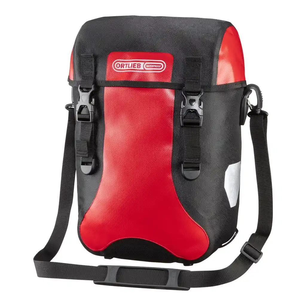 ORTLIEB Sport-Packer Red – sacoche vélo – Rouge – vue de face