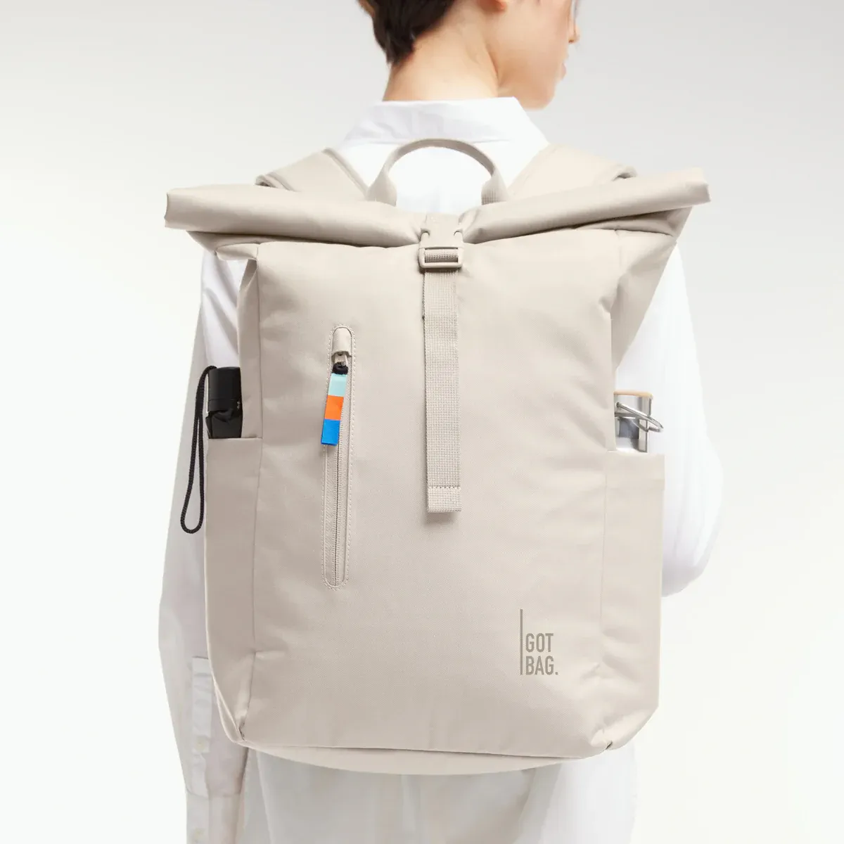 GOT BAG Rolltop Easy Soft Shell – foto lifestyle 2 | sustentável | Bag-Age
