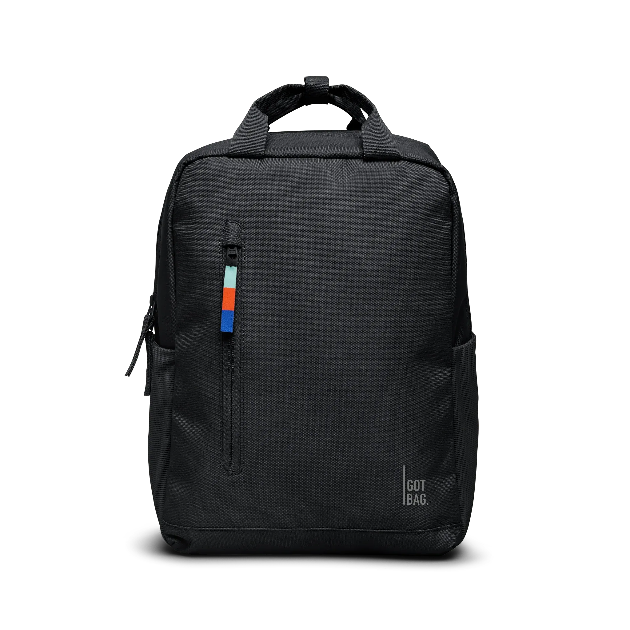 GOT BAG Daypack 2.0 Black – vista frontal 1 | sustentável | Bag-Age