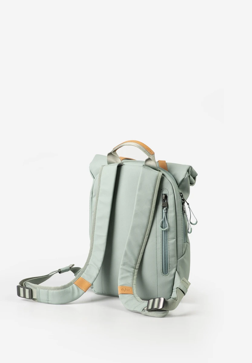 aunts & uncles Kiso RE Sage Green saco, vista traseira, na Bag-Age Berlin