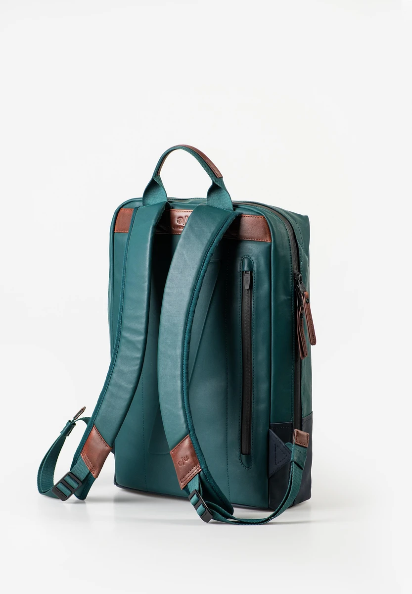 aunts & uncles Hamamatsu Transformative Teal saco, vista traseira, na Bag-Age Berlin