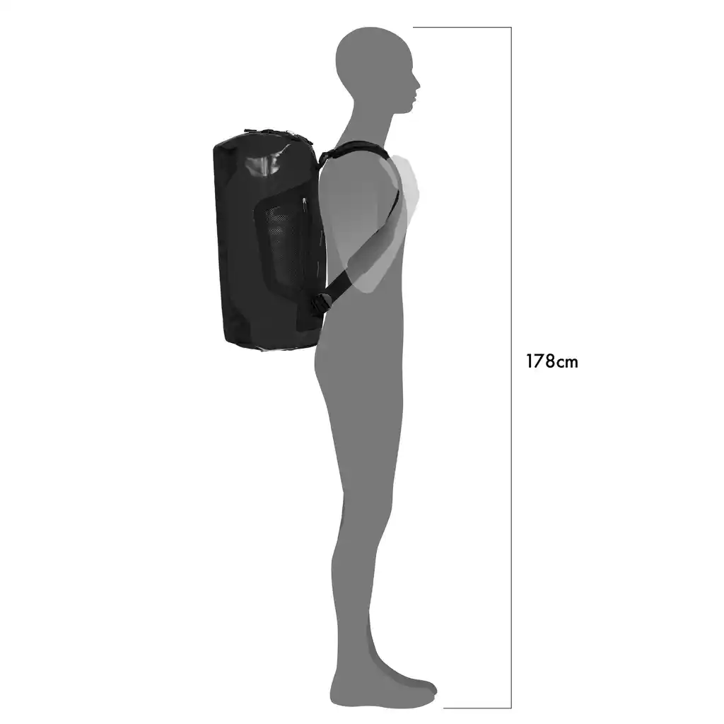 ORTLIEB Duffle Black Duffle / Travel Bag, Produktbild, bei Bag-Age