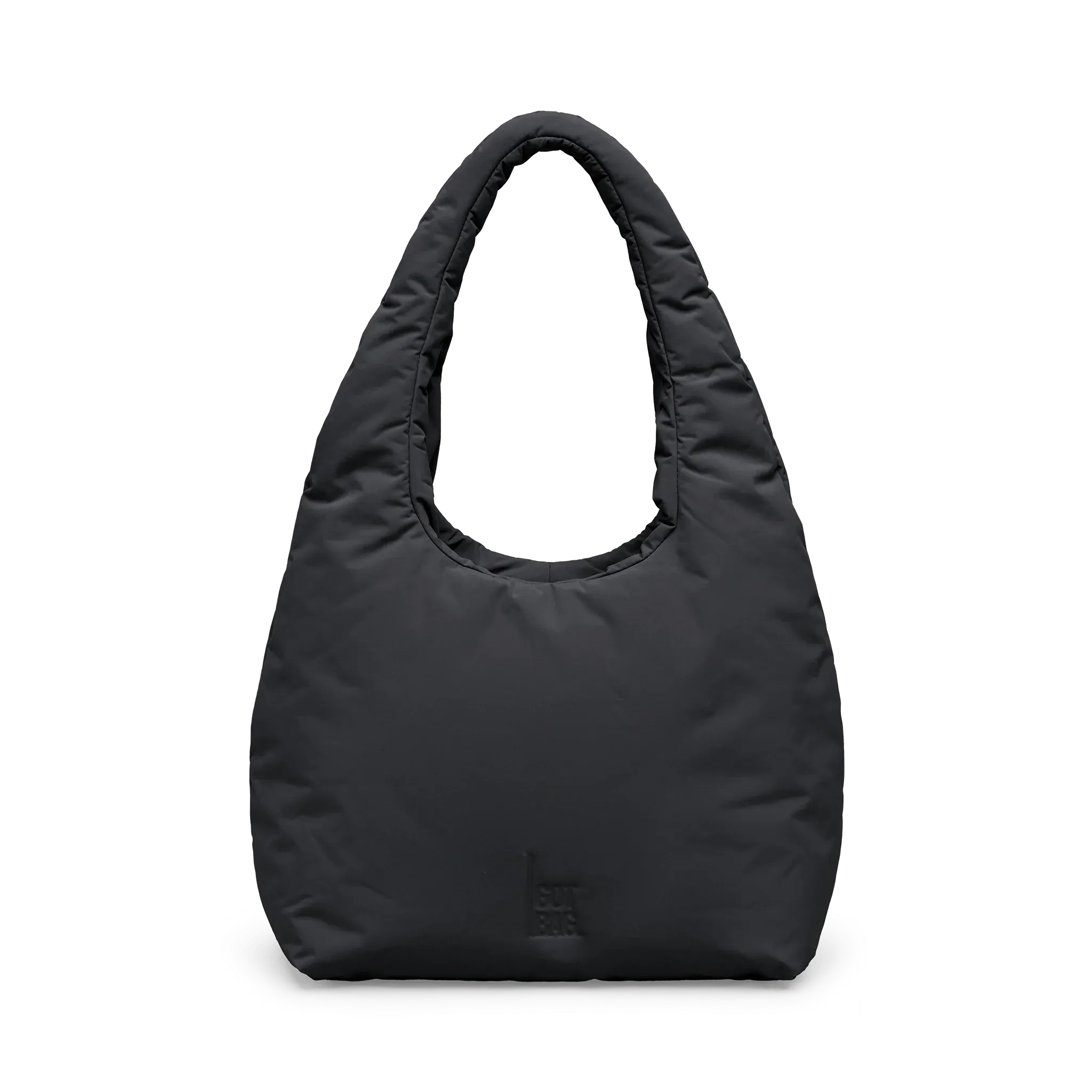 GOT BAG Cloud Shoulder Bag Black Monochrome – vista frontal 1 | sustentável | Bag-Age