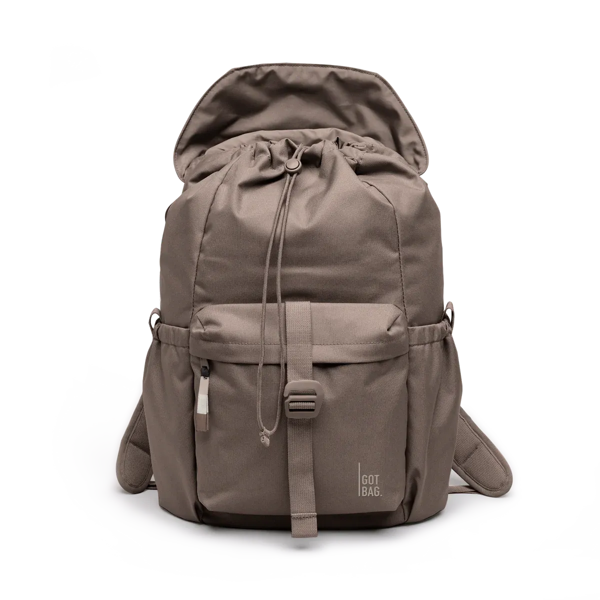 GOT BAG Flap Pack Oyster Monochrome – Vorderansicht 3 | nachhaltig | Bag-Age