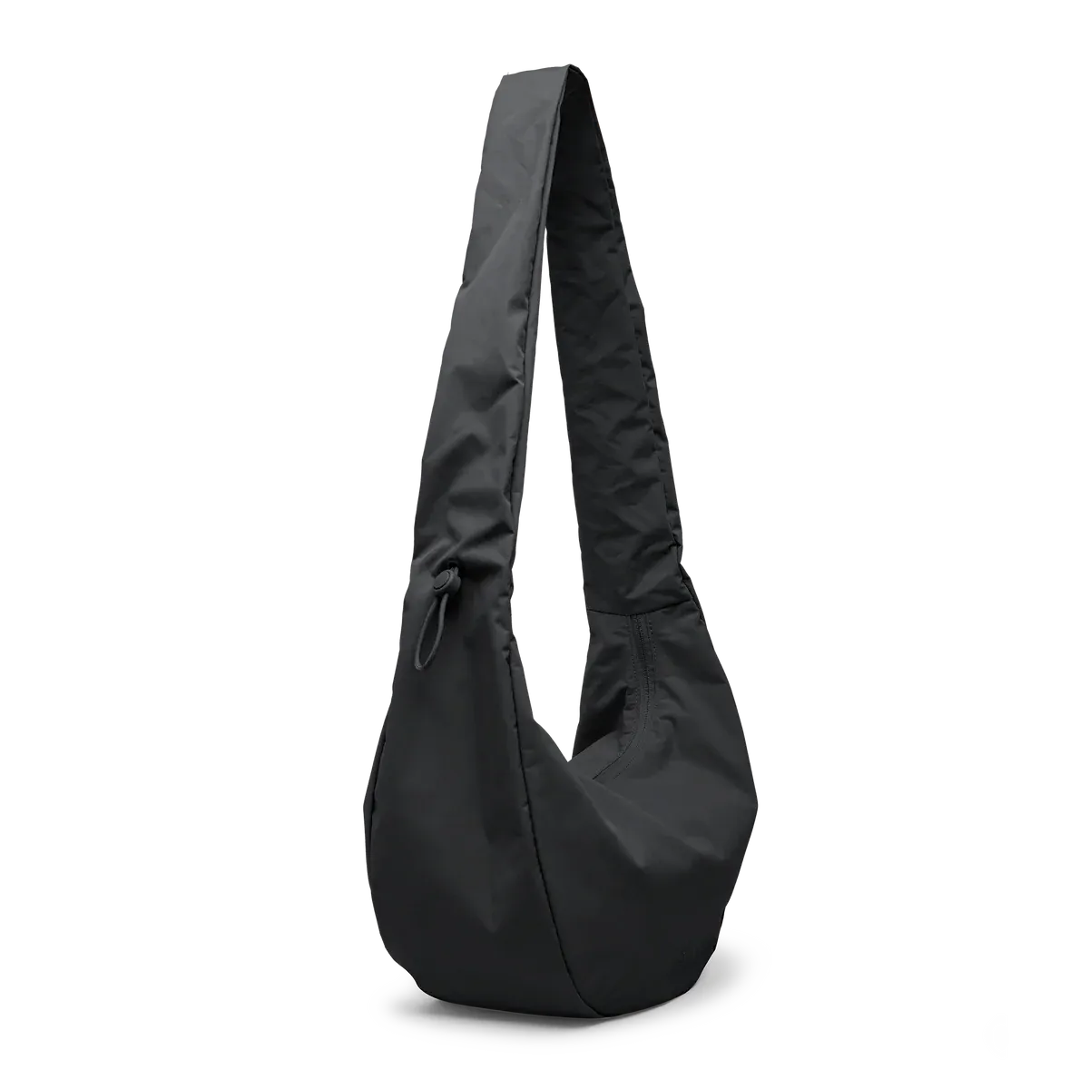 GOT BAG Moon Bag Ruffle Black Monochrome – foto estúdio 2 | sustentável | Bag-Age