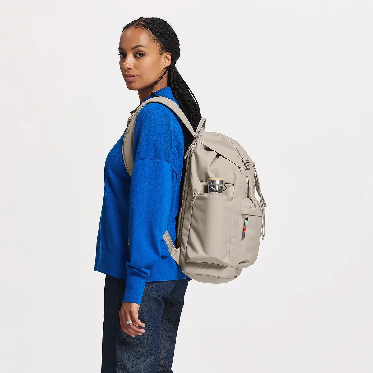 GOT BAG Flap Pack Large Scallop – lifestylefoto 2 | duurzaam | Bag-Age