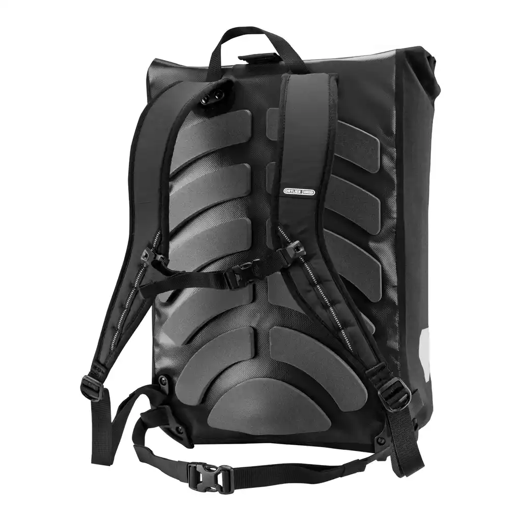 ORTLIEB Messenger-Bag Black Messenger Bag, Rückansicht, bei Bag-Age