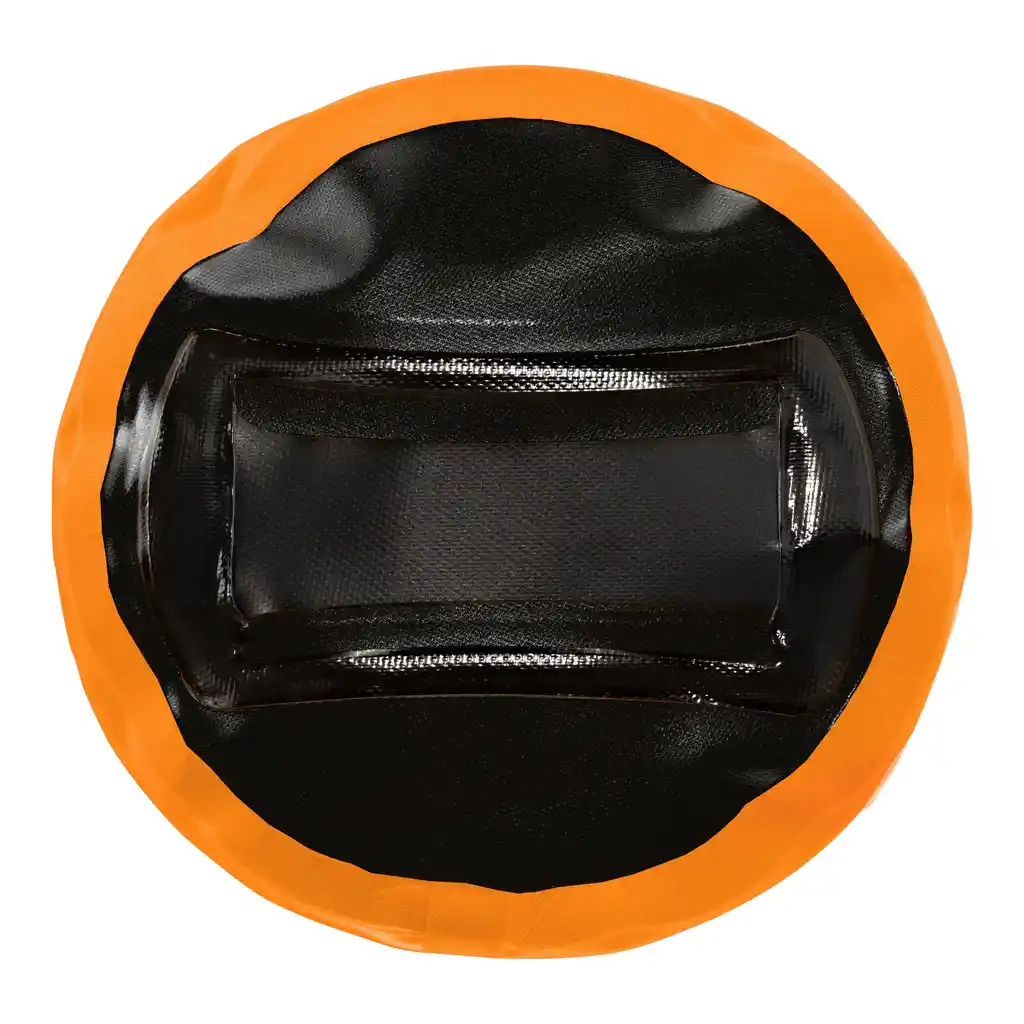 ORTLIEB Dry-Bag Light Orange dry bag / packing sack, detail view, at Bag-Age