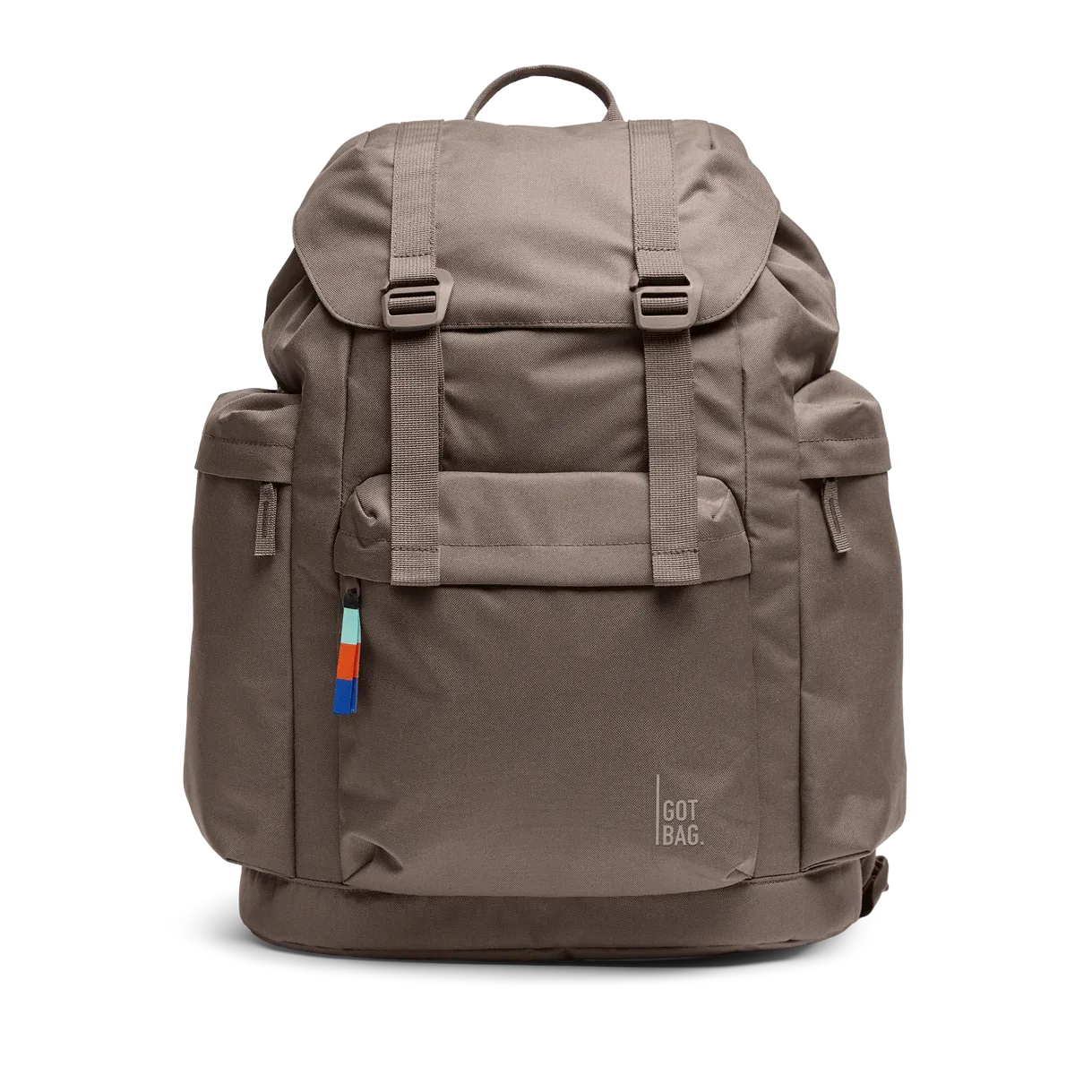 GOT BAG Flap Pack Large Oyster – Vorderansicht 2 | nachhaltig | Bag-Age