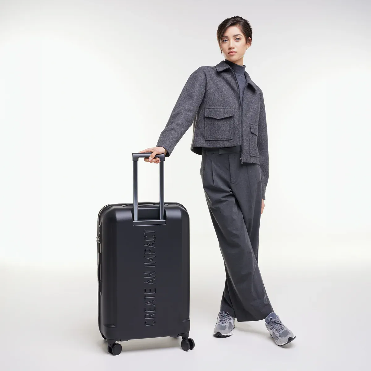 GOT BAG RE:SHELL Checked Black – Produktbild 2 | nachhaltig | Bag-Age