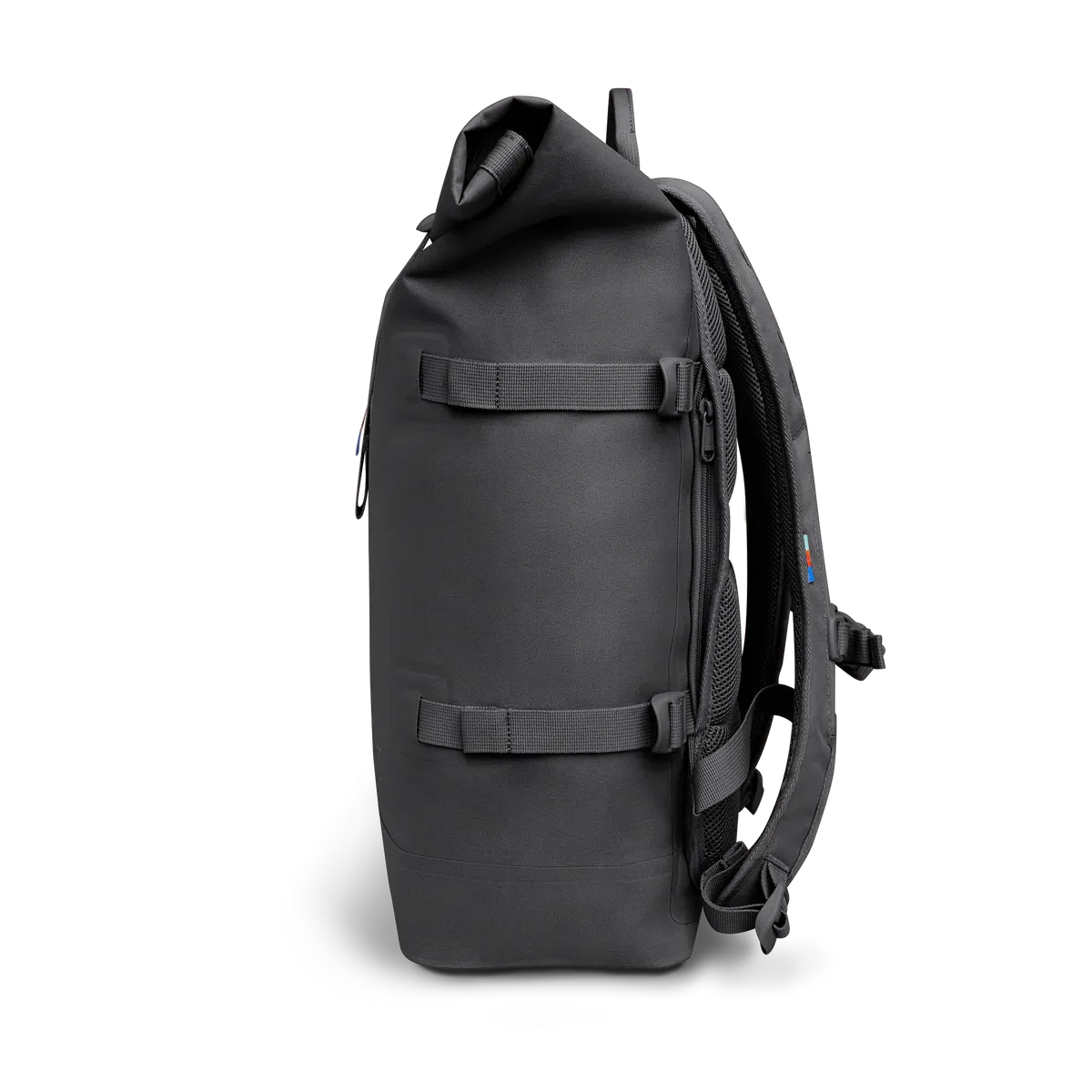 GOT BAG Rolltop 2.0 Shark – widok z boku 1 | zrównoważona | Bag-Age