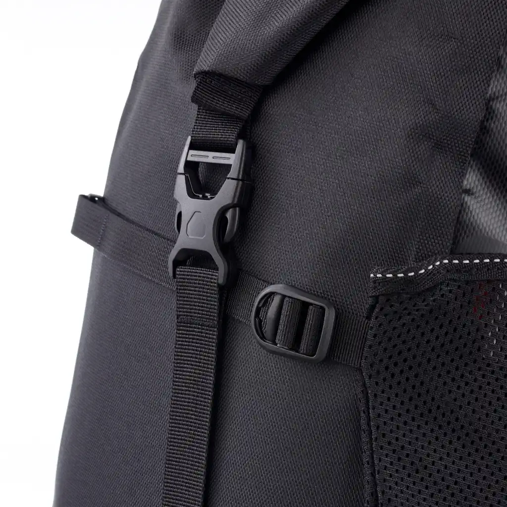 ORTLIEB Back-Roller XL Red bike pannier, back view, at Bag-Age