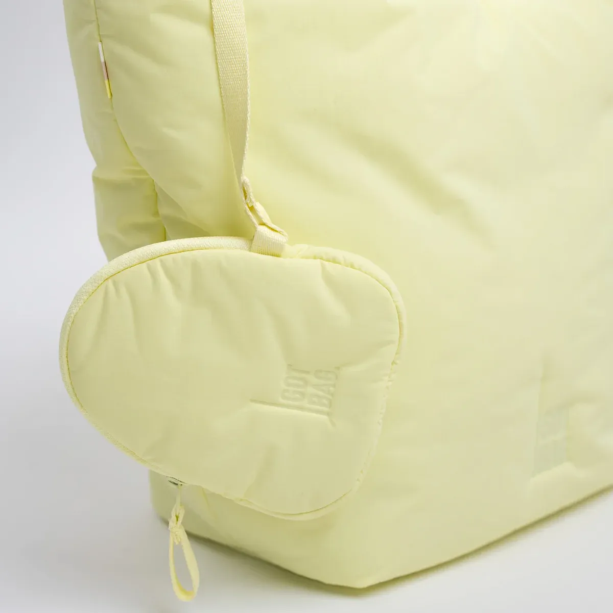 GOT BAG Cloud Tote Bag Sea Lemon Monochrome – vue détail 2 | durable | Bag-Age
