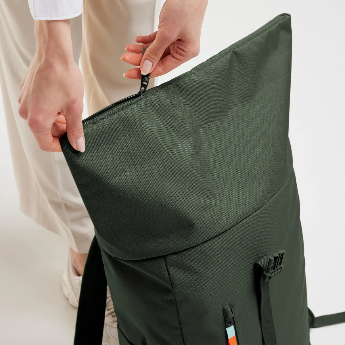 GOT BAG Rolltop Easy Algae – vista dettaglio 2 | sostenibile | Bag-Age