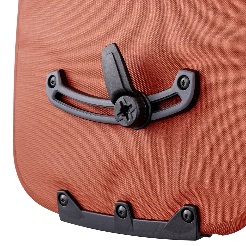 ORTLIEB Vario 26L Rooibos, convertible backpack pannier, vista dettaglio, da Bag-Age