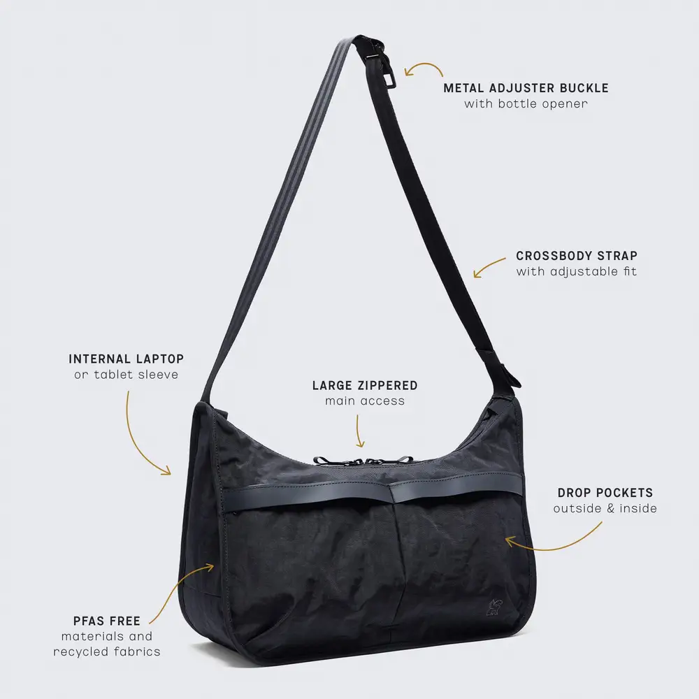 Chrome Industries Yoyogi 14L Messenger - aperçu des caractéristiques