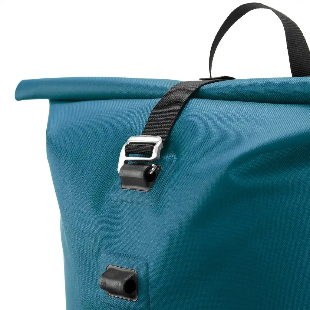 ORTLIEB Commuter-Daypack Petrol Laptop Backpack, Detailansicht, bei Bag-Age