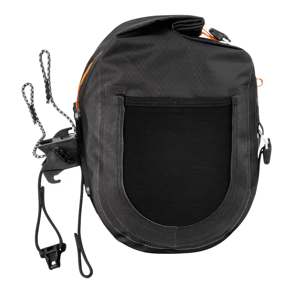ORTLIEB Handlebar-Pack QR Black Matt stuurtas, zijaanzicht, bij Bag-Age