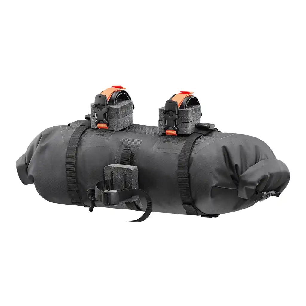 ORTLIEB Handlebar-Pack Black Matt Lenkertasche, Rückansicht, bei Bag-Age
