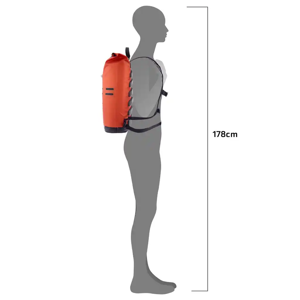ORTLIEB Commuter-Daypack Rooibos laptop backpack, product image, at Bag-Age