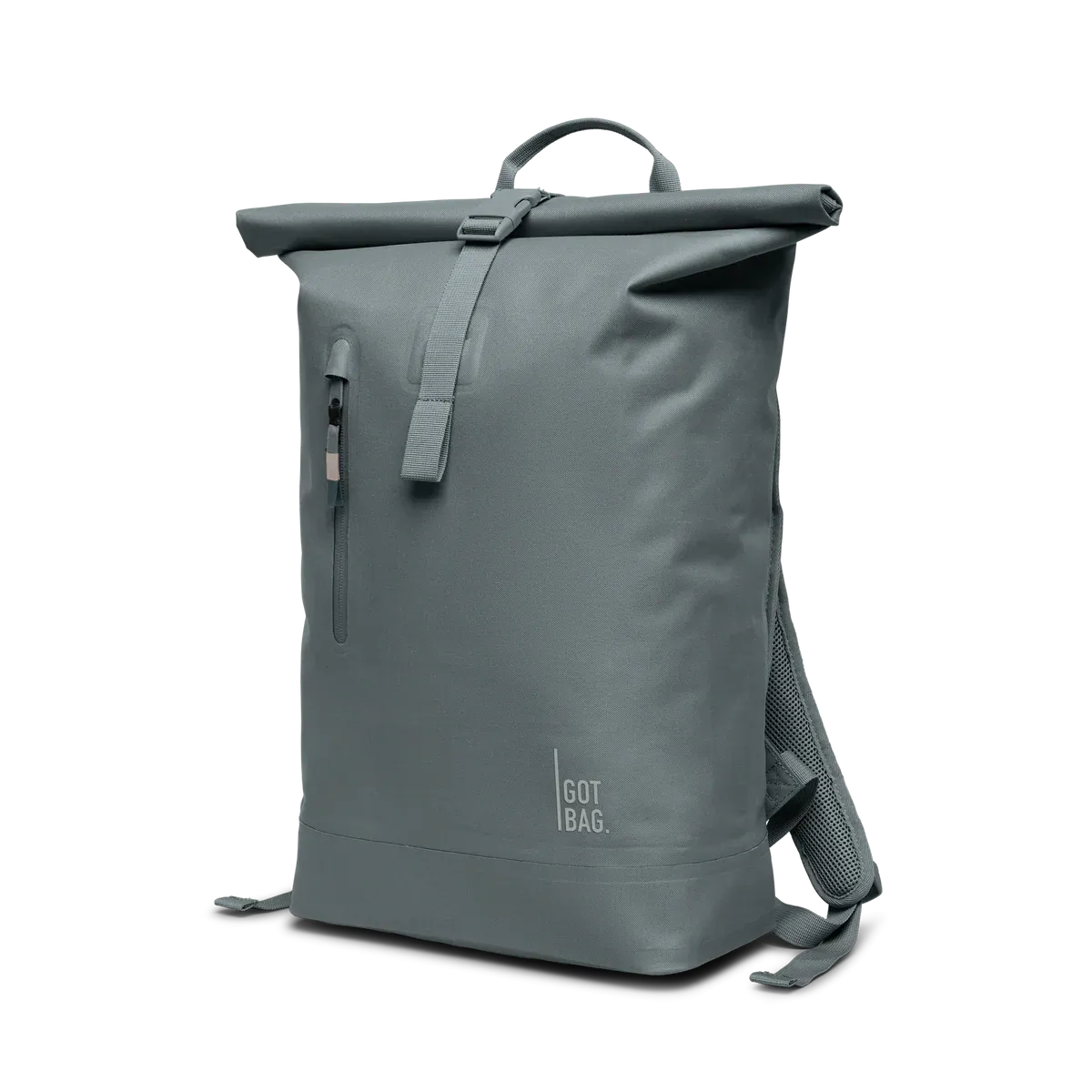 GOT BAG Rolltop Lite 2.0 Basalt Monochrome – studiofoto | duurzaam | Bag-Age