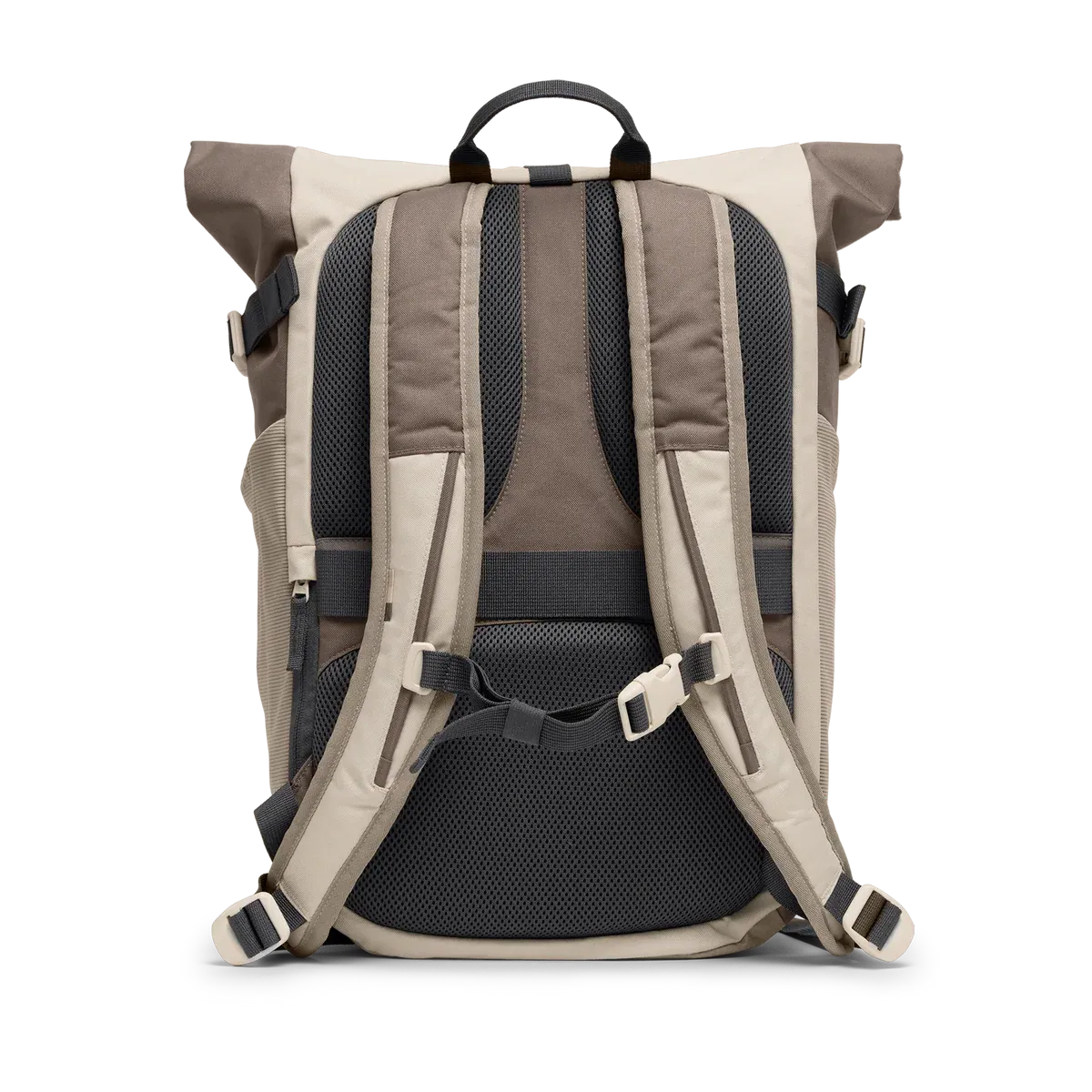 GOT BAG Rolltop Adventure Oyster Multi Monochrome – back view | sustainable | Bag-Age