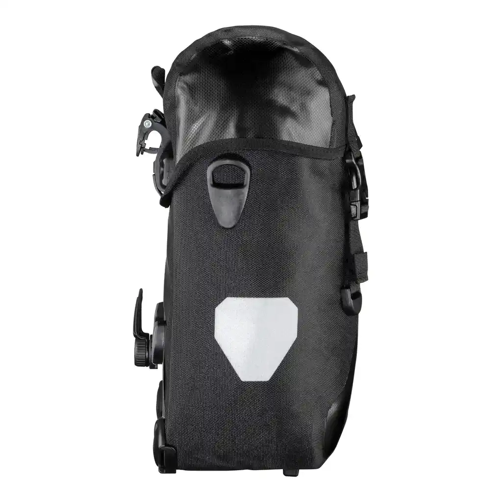 ORTLIEB Sport-Packer Black, sacoche vélo, vue latérale, chez Bag-Age