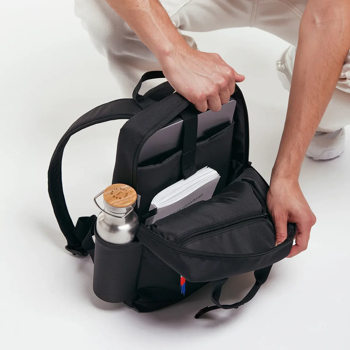 GOT BAG Daypack 2.0 Black – imagem de produto | sustentável | Bag-Age