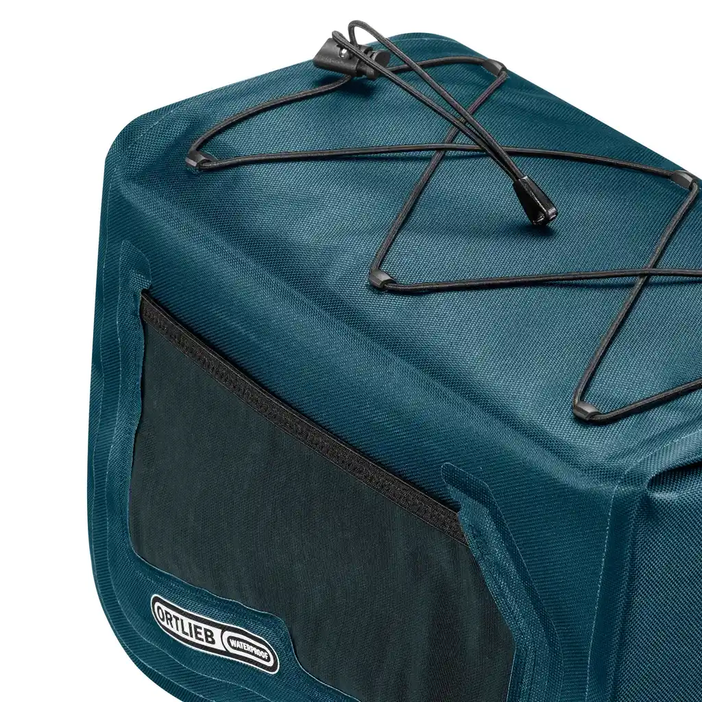 ORTLIEB Trunk-Bag Petrol rack-top bag, detailaanzicht, bij Bag-Age