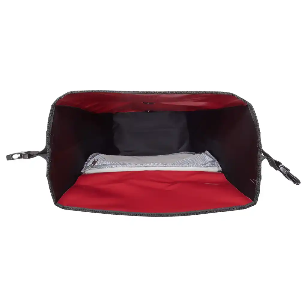 ORTLIEB Back-Roller Ash Rose Fahrradtasche, Rückansicht, bei Bag-Age