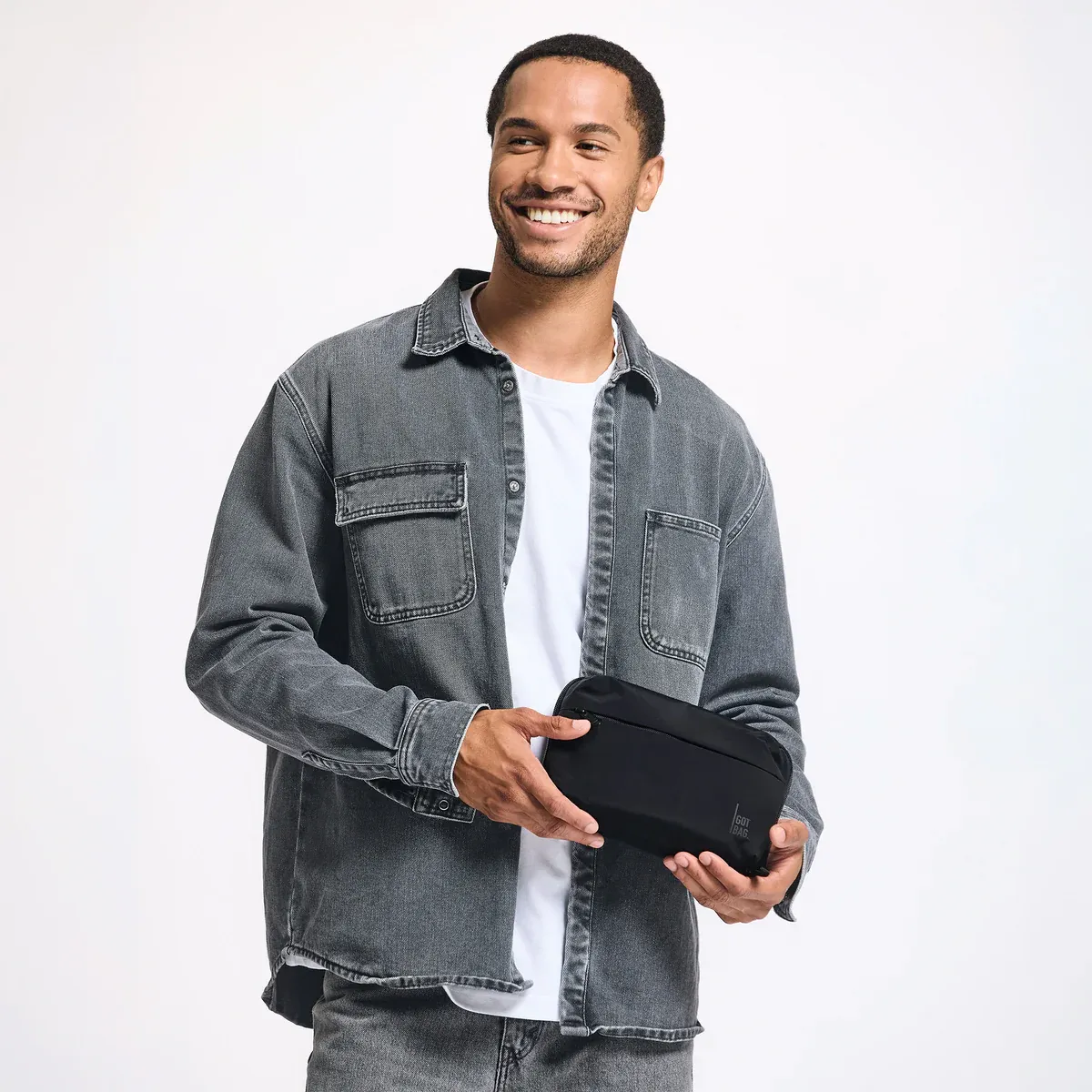 GOT BAG Commuter Tech Pouch Black Monochrome – immagine prodotto 1 | sostenibile | Bag-Age