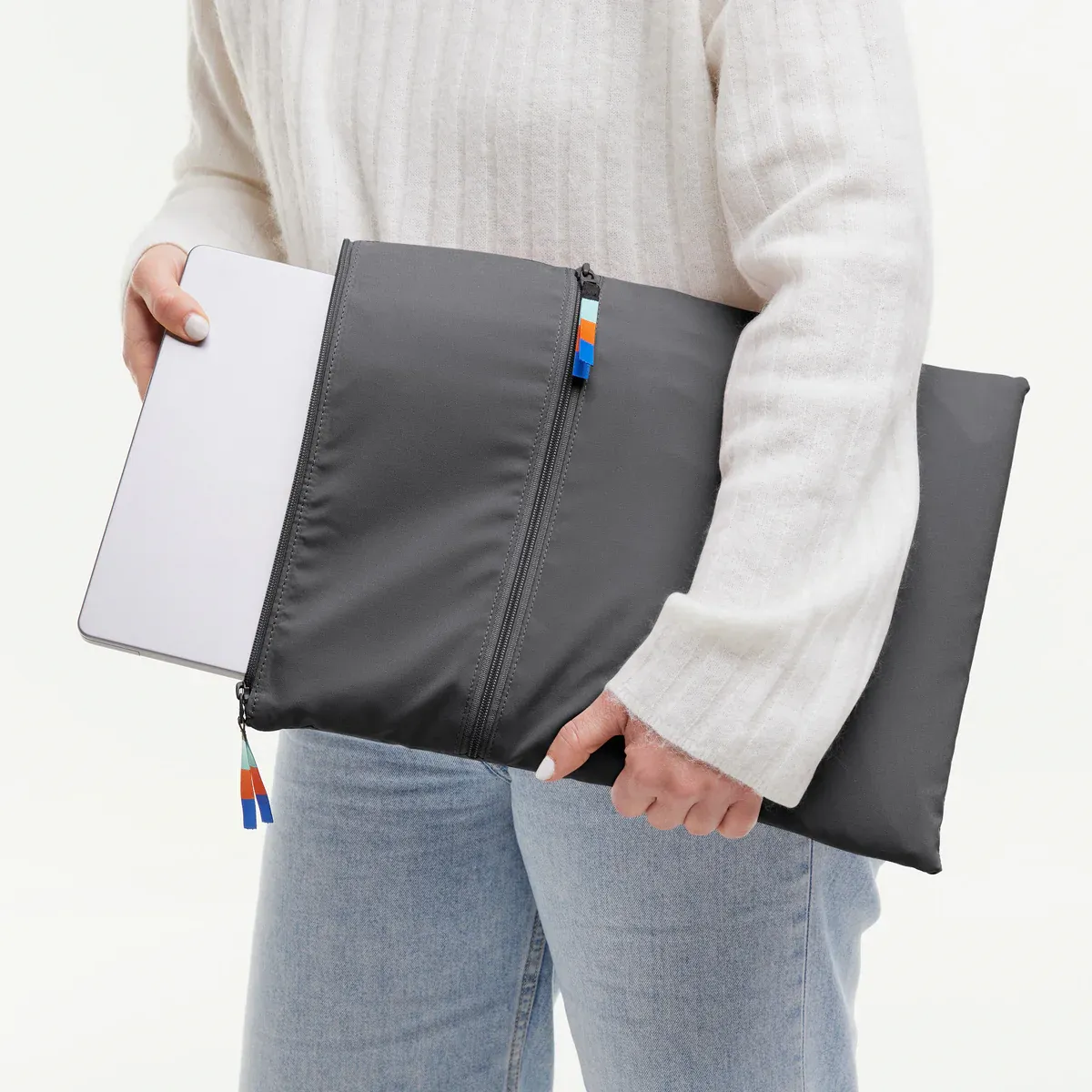 GOT BAG Rolltop Lite 2.0 Shark – productbeeld 3 | duurzaam | Bag-Age