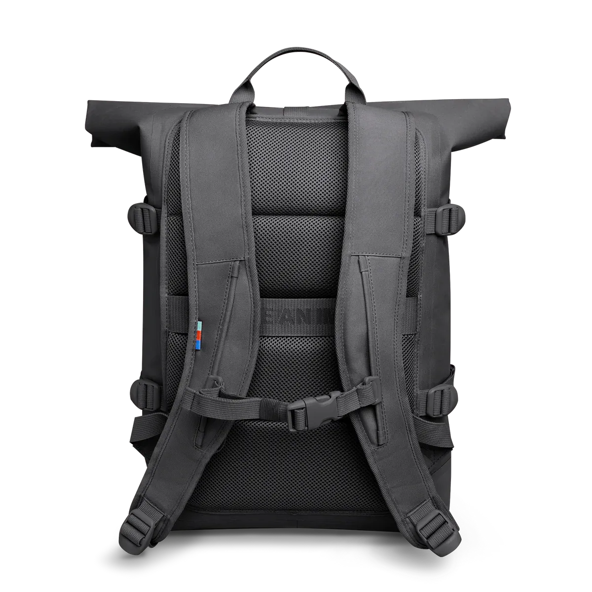 GOT BAG Rolltop 2.0 Shark – widok z tyłu | zrównoważona | Bag-Age