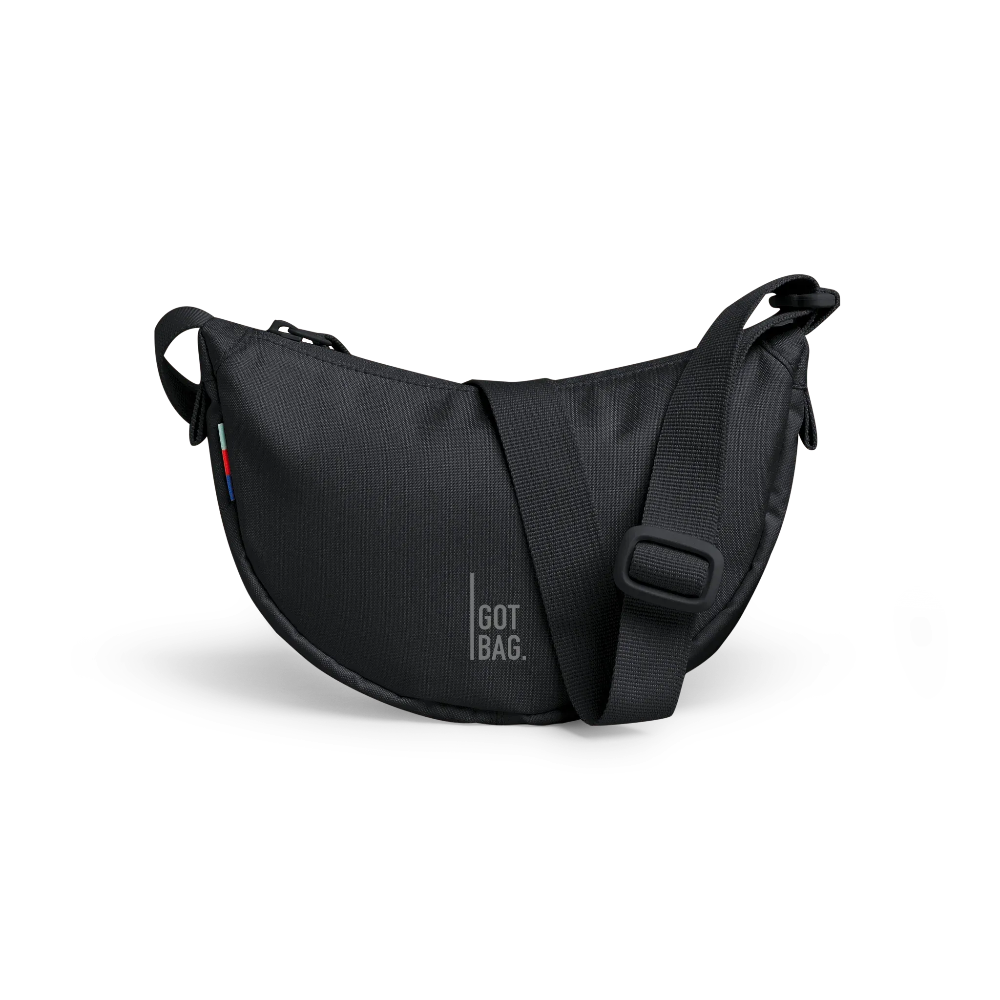 GOT BAG Moon Bag Mini Black Monochrome – front view | sustainable | Bag-Age