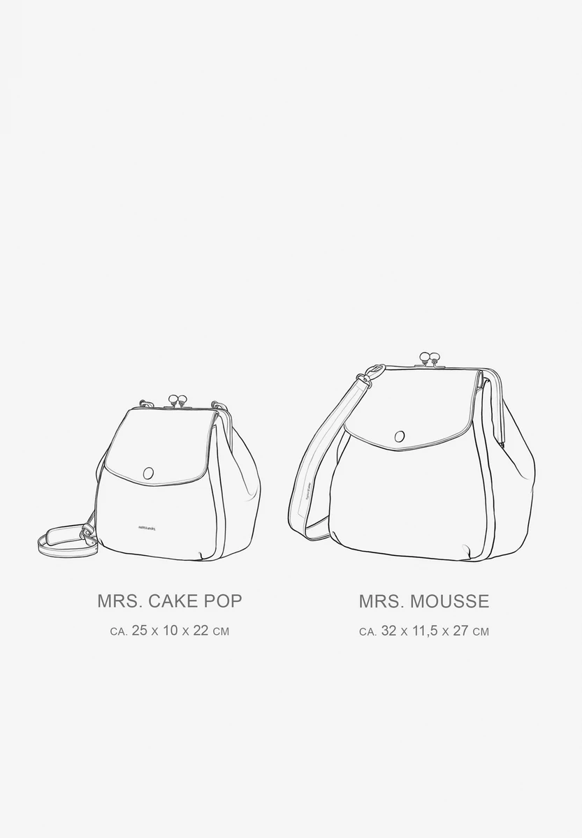 aunts & uncles Mrs. Cake Pop Black Smoke Tasche, Produktbild, bei Bag-Age Berlin kaufen
