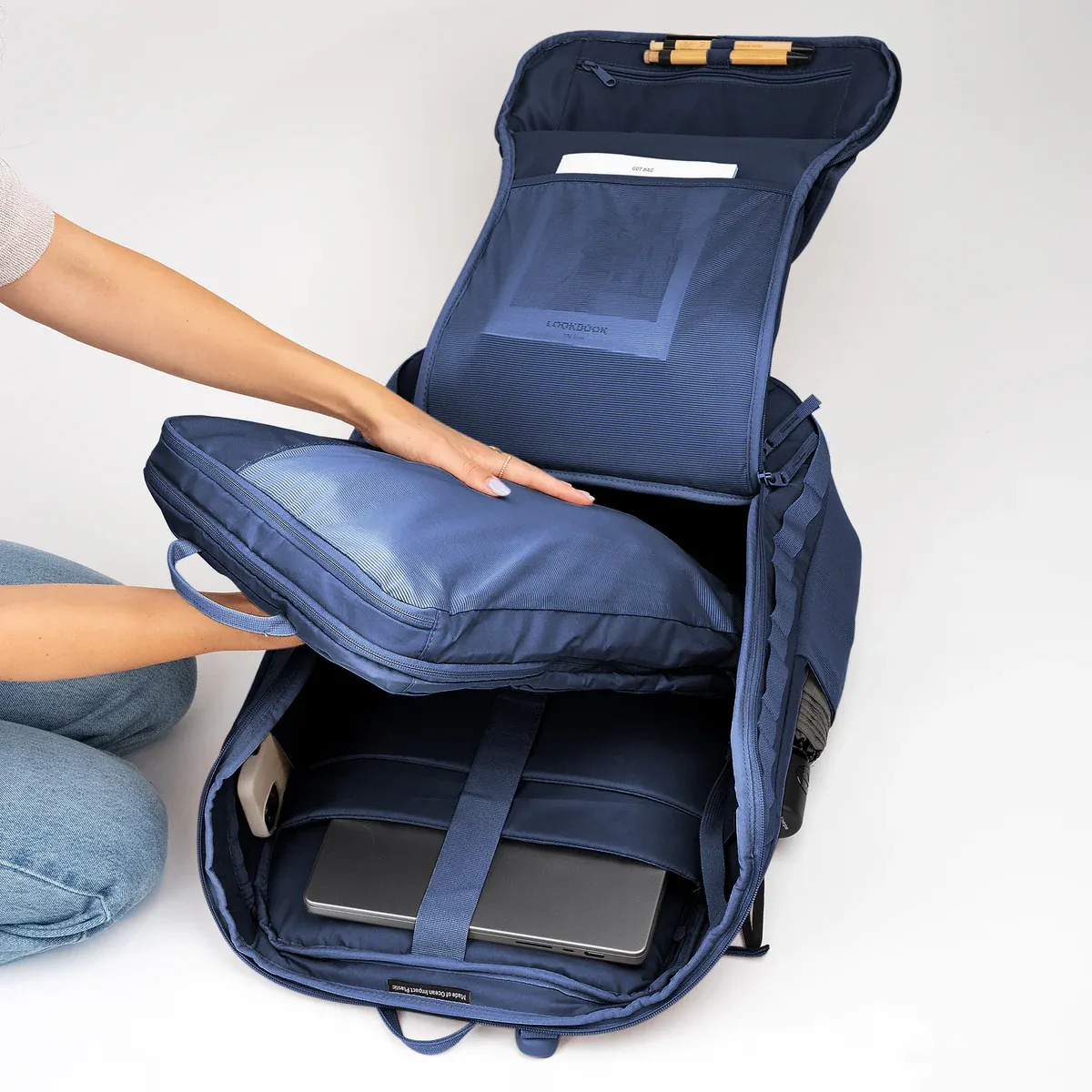 GOT BAG Pro Pack Travel Ocean Blue – geöffnet 4 | nachhaltig | Bag-Age
