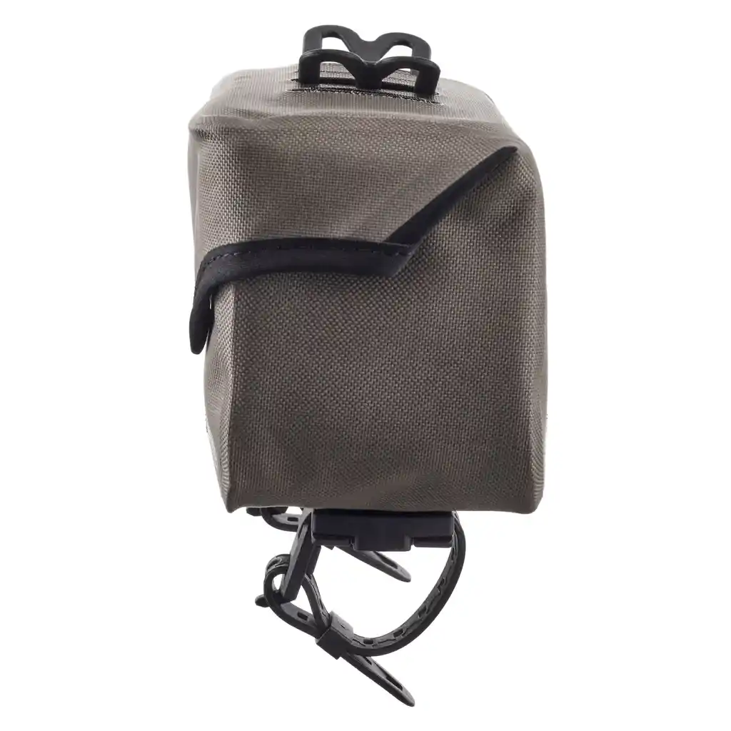 ORTLIEB Toptube-Bag Dark Sand Top Tube Bag, Seitenansicht, bei Bag-Age