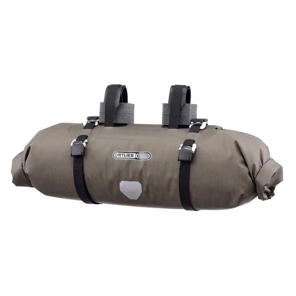 ORTLIEB Handlebar-Pack Dark Sand, borsa da manubrio, vista frontale, da Bag-Age