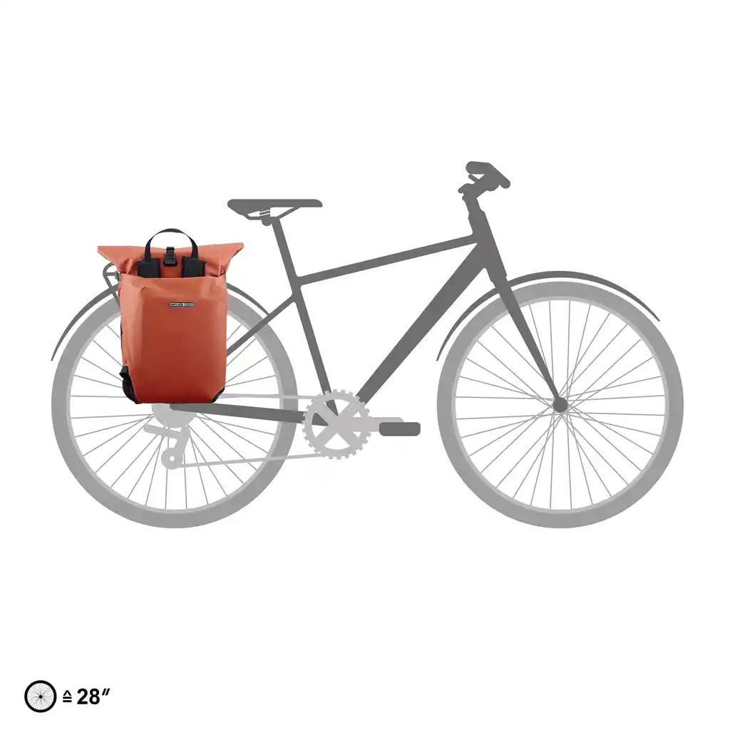 ORTLIEB Vario 26L Rooibos, convertible backpack pannier, immagine prodotto, da Bag-Age