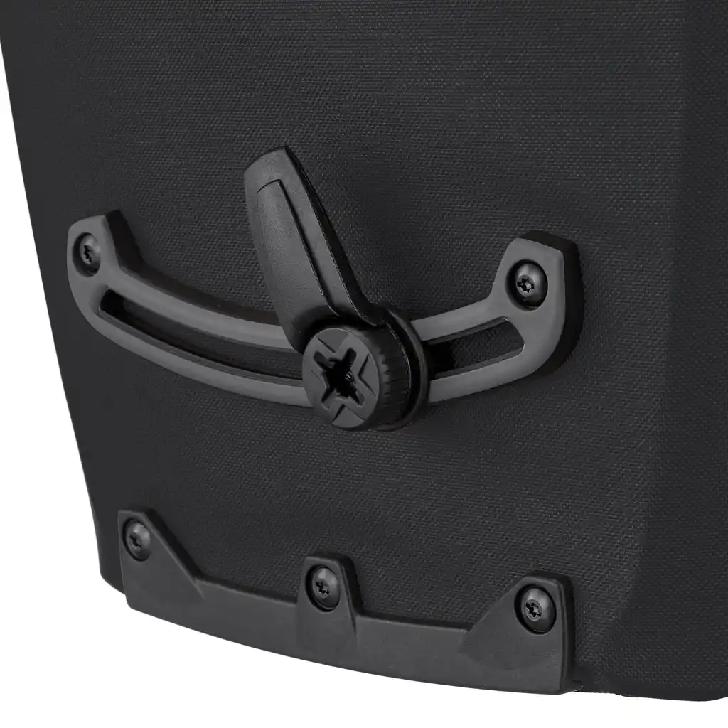 ORTLIEB Vario Lite Black, convertible backpack pannier, vue détaillée, chez Bag-Age