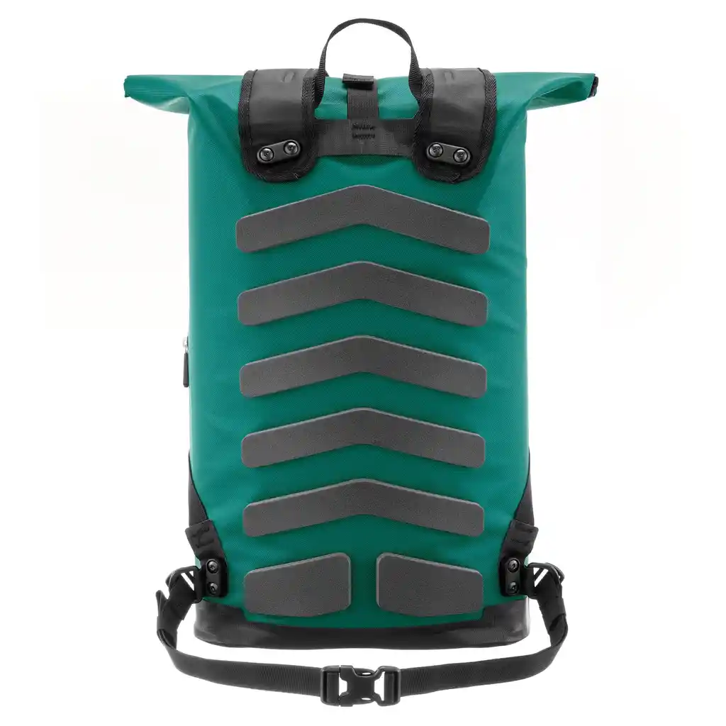ORTLIEB Commuter-Daypack Atlantis Green Laptop Backpack, Detailansicht, bei Bag-Age