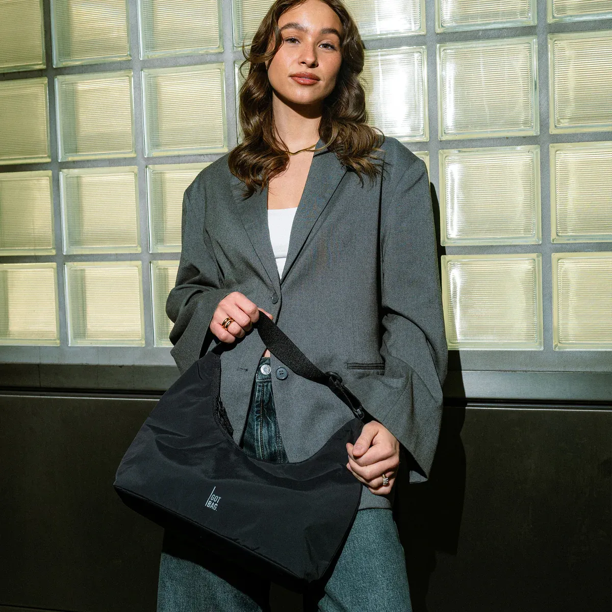 GOT BAG T-Shape Bag Mini Black Monochrome – immagine prodotto | sostenibile | Bag-Age