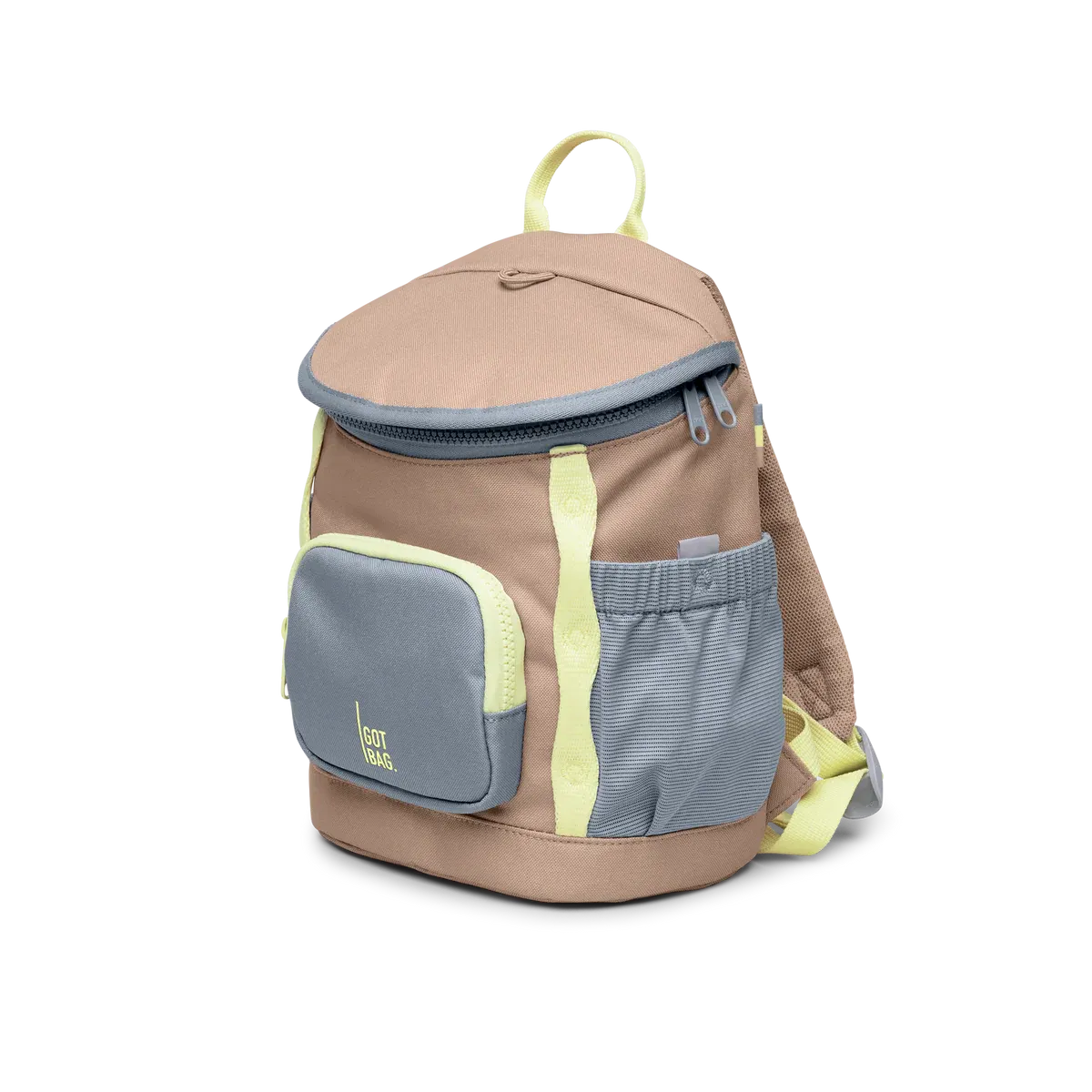 GOT BAG Kids Adventure Daypack Sandbar Multi – foto estúdio | sustentável | Bag-Age