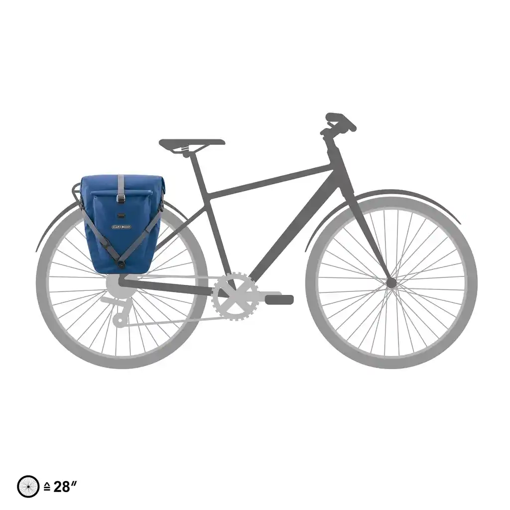 ORTLIEB Back-Roller Plus Denim, mala de bicicleta, imagem do produto, na Bag-Age