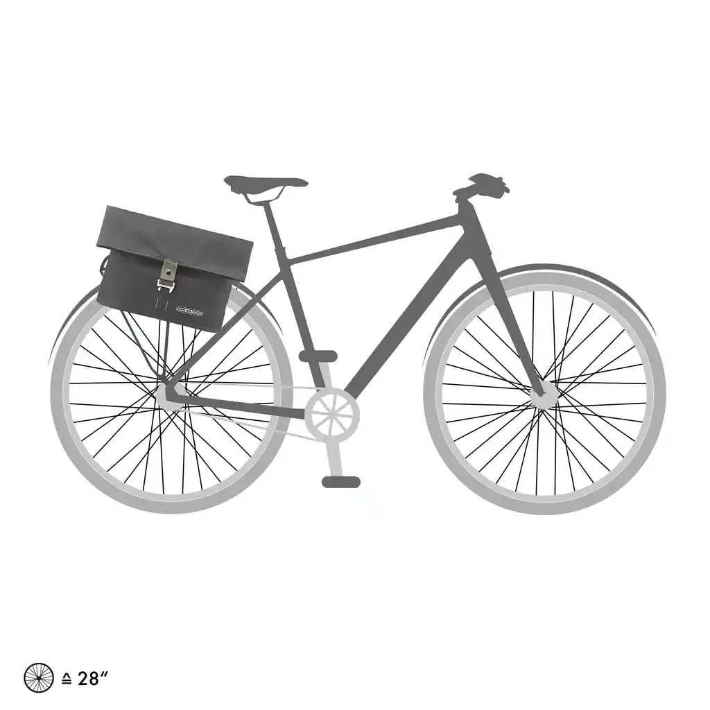 ORTLIEB Twin-City Urban Pepper Bike Shoulder Bag, Produktbild, bei Bag-Age