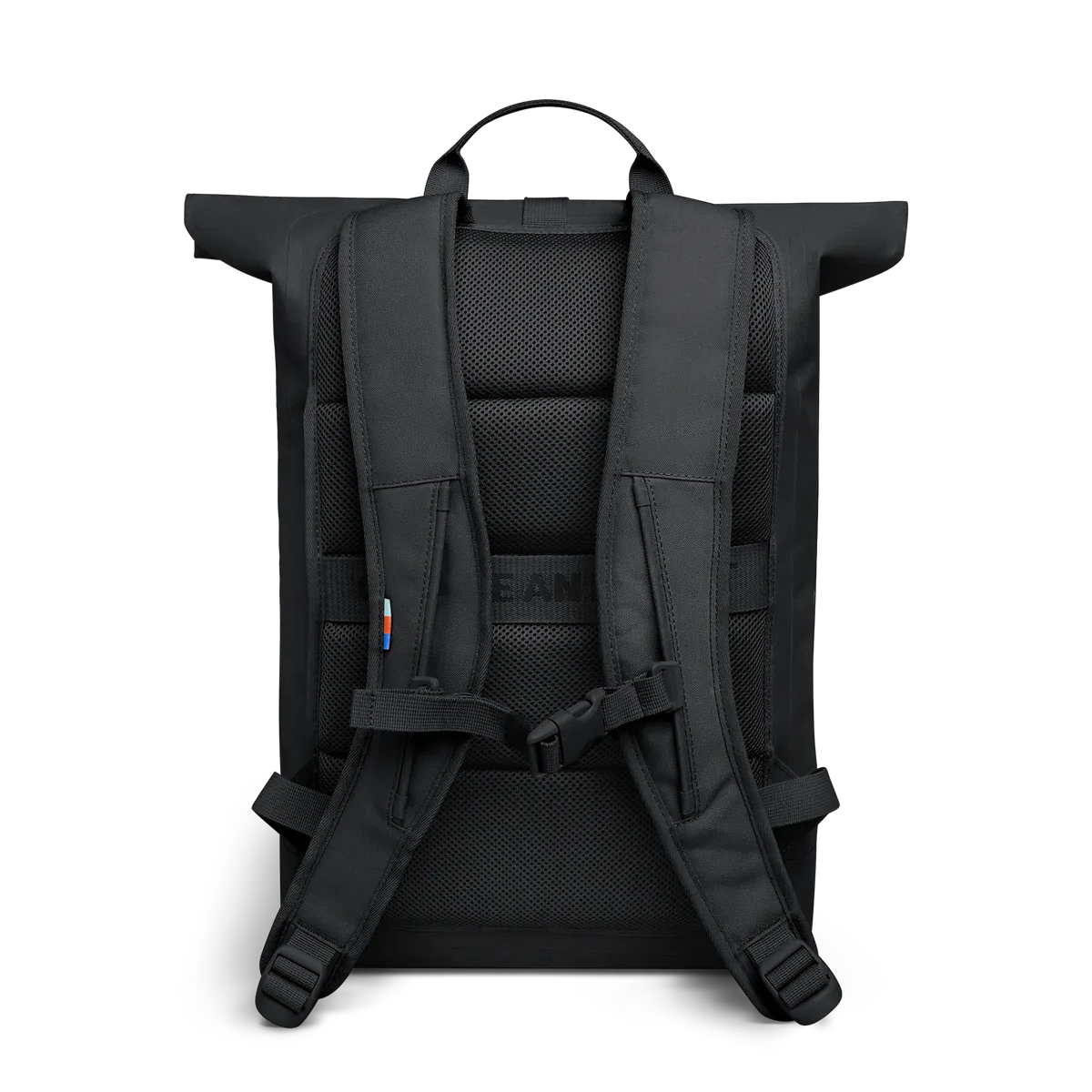 GOT BAG Rolltop Lite 2.0 Black Sea Shepherd – vista trasera | sostenible | Bag-Age