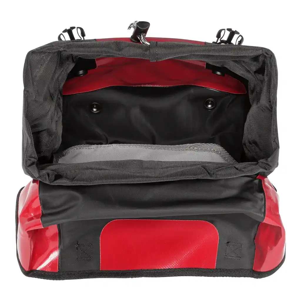 ORTLIEB Sport-Packer Red – sacoche vélo – Rouge – vue intérieure