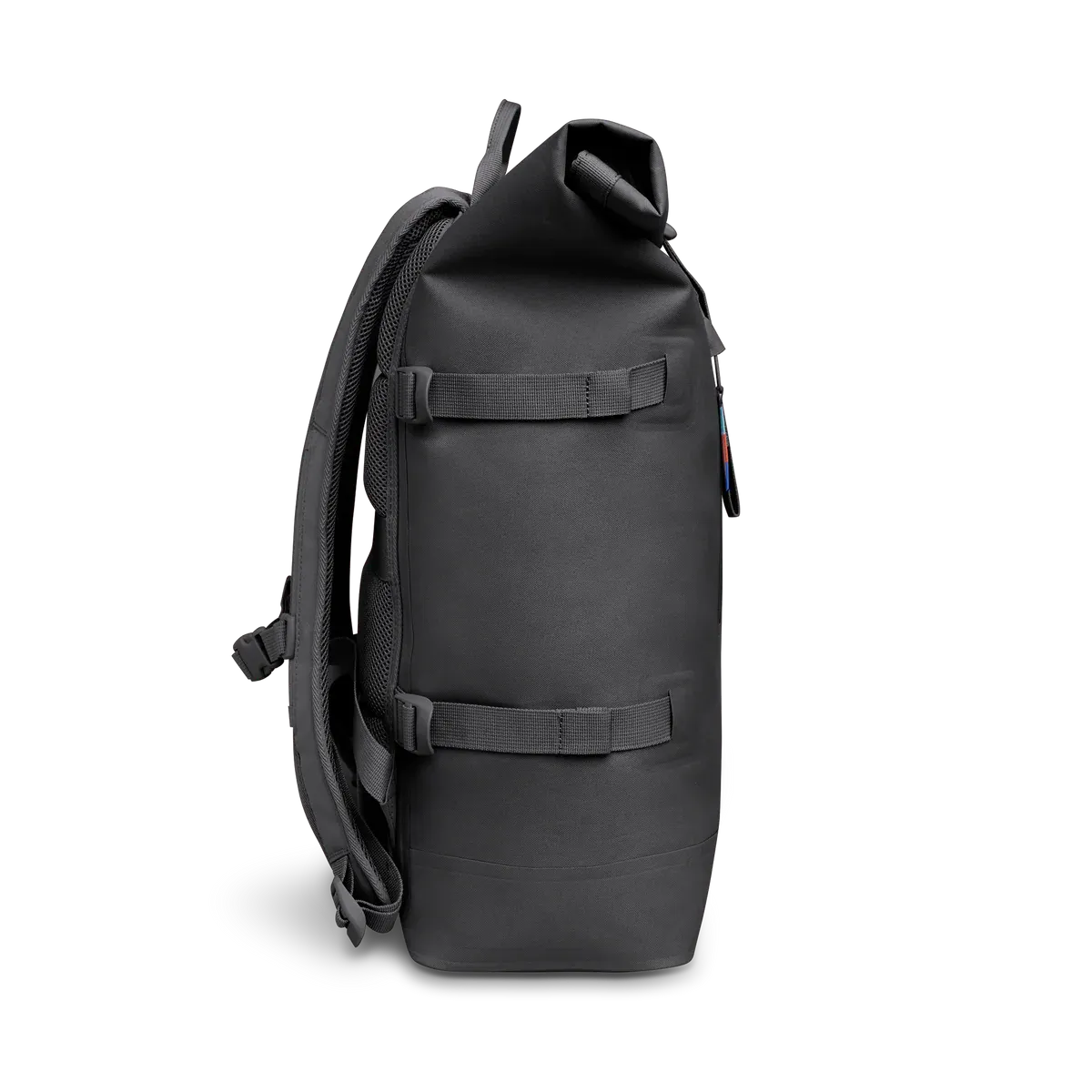 GOT BAG Rolltop 2.0 Shark – widok z boku 2 | zrównoważona | Bag-Age