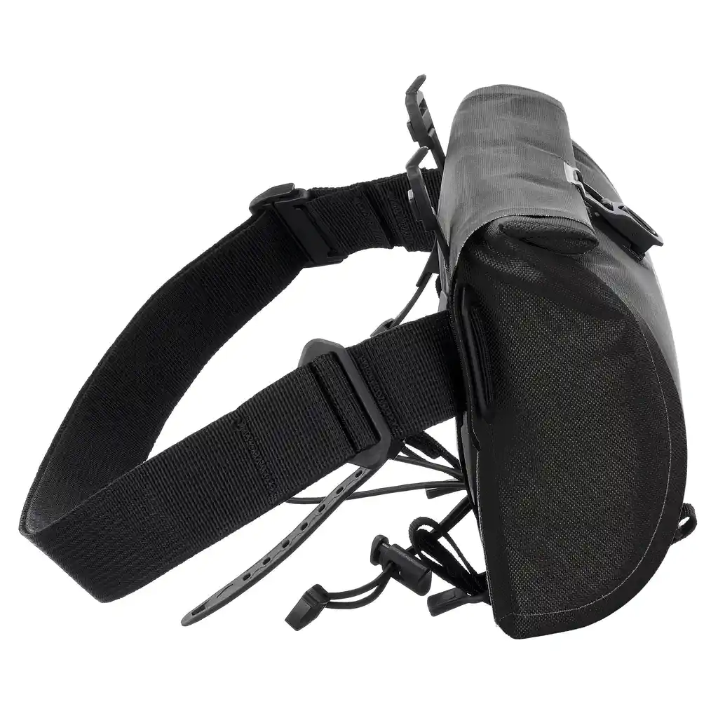 ORTLIEB Velo-Sling Black handlebar / sling bag, side view, at Bag-Age