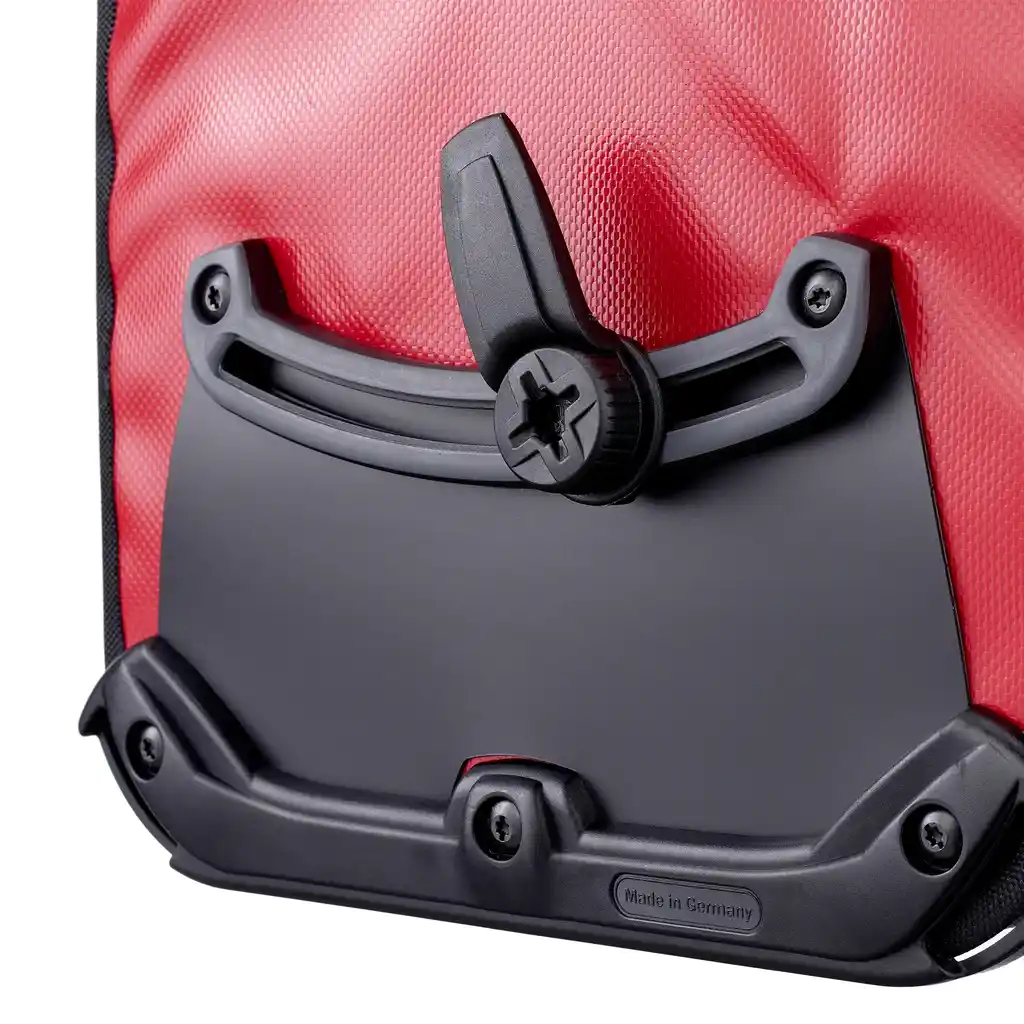 ORTLIEB Sport-Roller Core Red Fahrradtasche, Detailansicht, bei Bag-Age